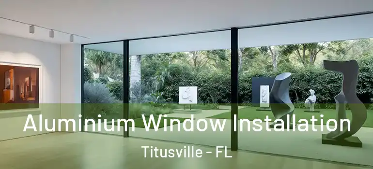 Aluminium Window Installation Titusville - FL