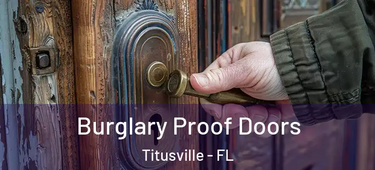 Burglary Proof Doors Titusville - FL