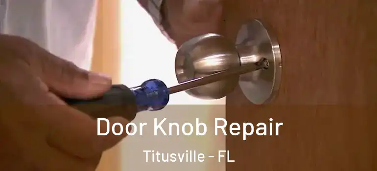Door Knob Repair Titusville - FL