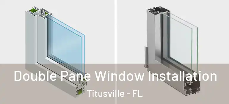 Double Pane Window Installation Titusville - FL