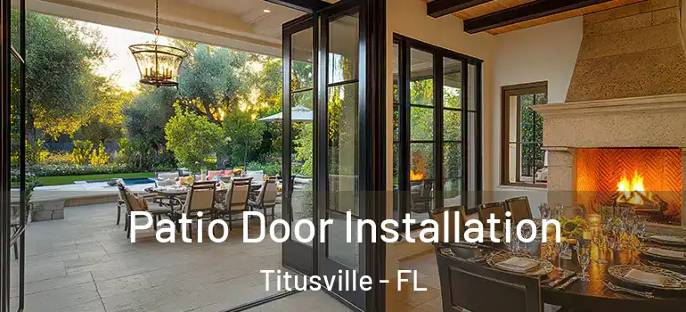 Patio Door Installation Titusville - FL