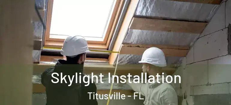 Skylight Installation Titusville - FL