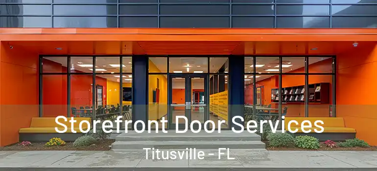 Storefront Door Services Titusville - FL