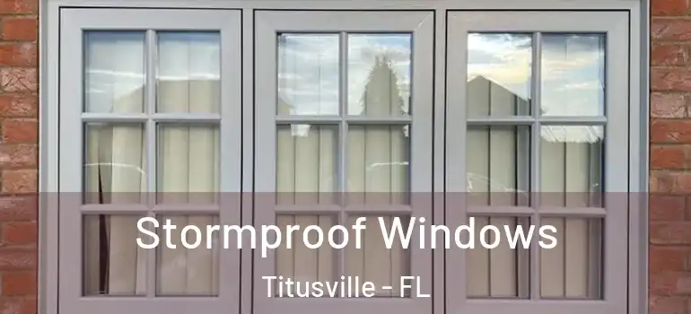 Stormproof Windows Titusville - FL