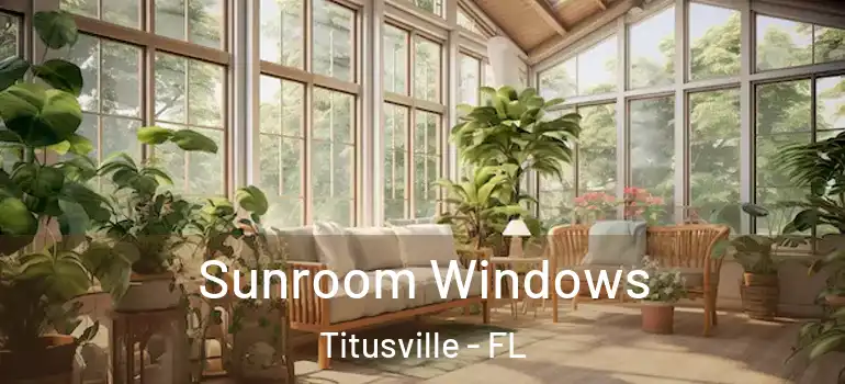 Sunroom Windows Titusville - FL